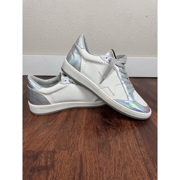 (10) Silver Paz Shushop shoes - Picture 3 of 8